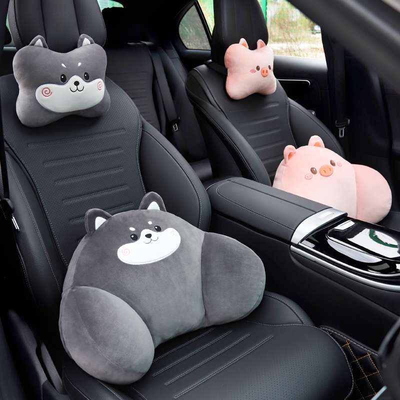 クッション 動物型車内用クッションセット