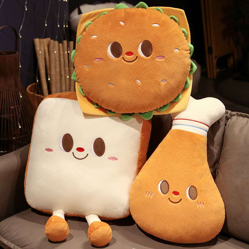 クッション ごちそうスマイル 食べ物クッション