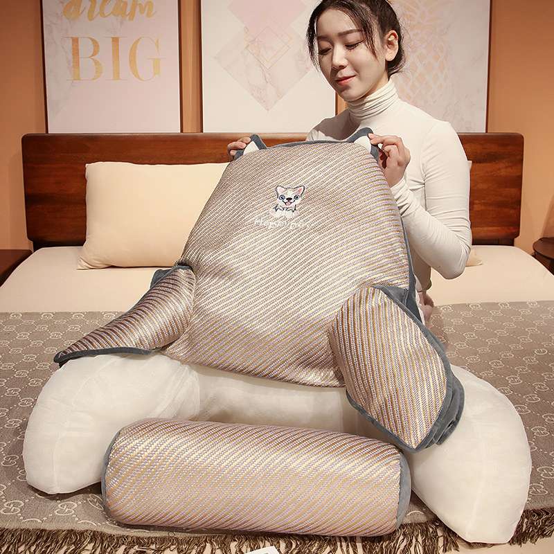 クッション 動物デザイン 背もたれクッションセット
