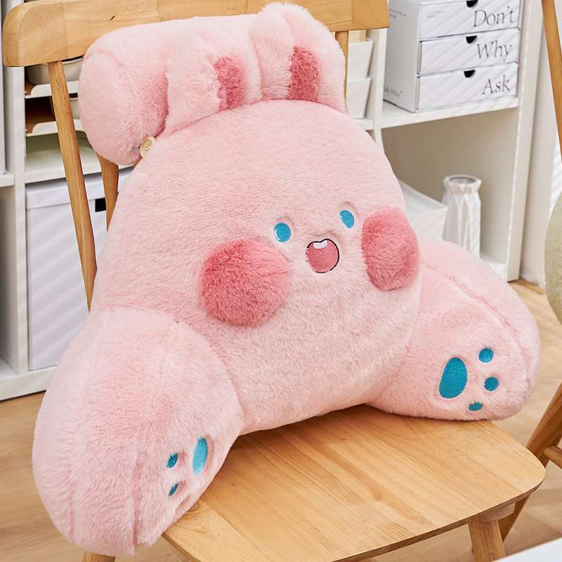 クッション もちもちキャラクター背もたれクッション