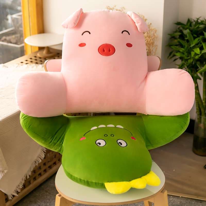 クッション 枕 動物キャラクター抱き枕セット