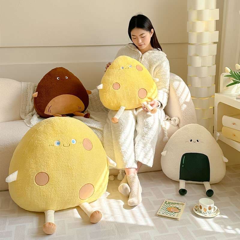 クッション ゆるかわ食べ物仲間クッション