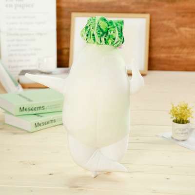 クッション クッション 癒しの白大根抱き枕