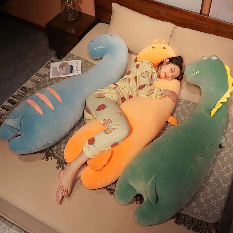 クッション 恐竜型抱き枕ぬいぐるみクッション
