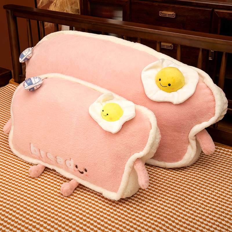 クッション トースト型ふわふわクッション