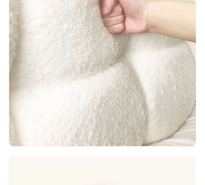 クッション ふわふわ球体クッション壁掛けヘッドボード