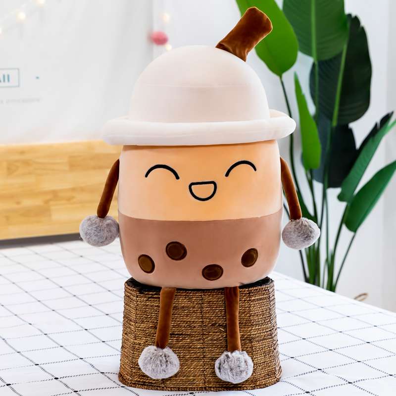 クッション クッション タピオカドリンク型抱き枕
