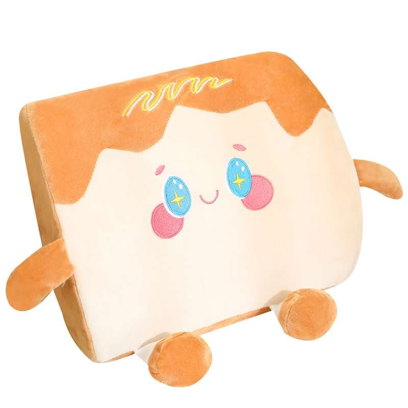 クッション クッション かわいい顔のもちもちキャラクター座椅子