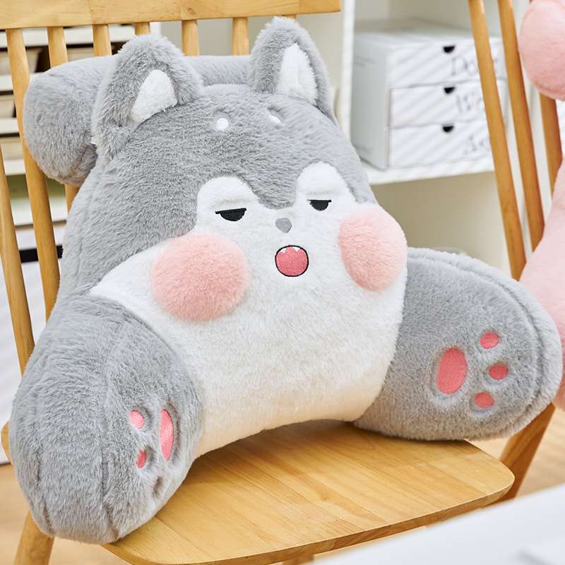 クッション もちもちキャラクター背もたれクッション