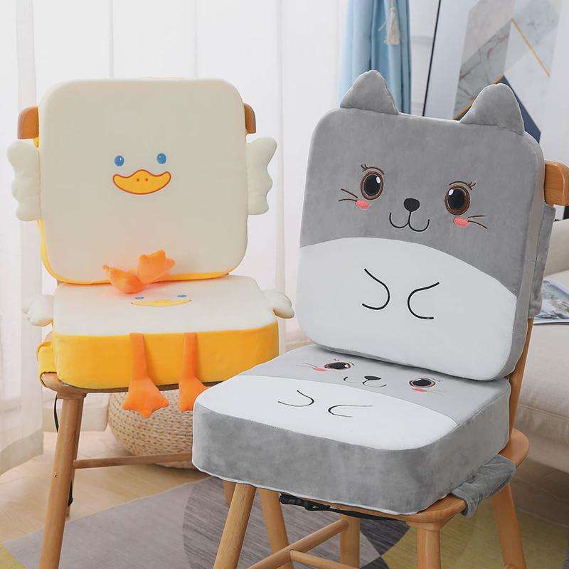 クッション クッション ふわもこ動物キャラクター子供用座布団