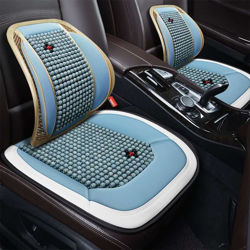 クッション 車用マッサージビーズクッションセット