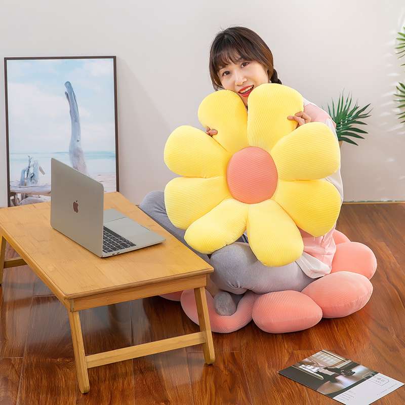 クッション お花型ぬいぐるみクッション