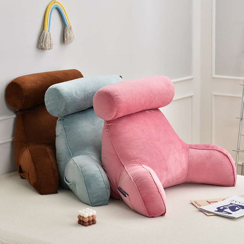 クッション マルチカラー背もたれクッション