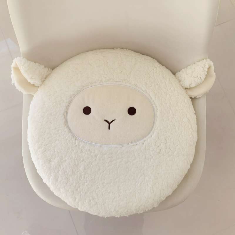 クッション もこもこ動物キャラクタークッション