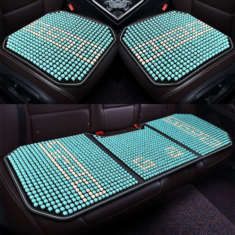クッション 天然木ビーズ車用シートクッション