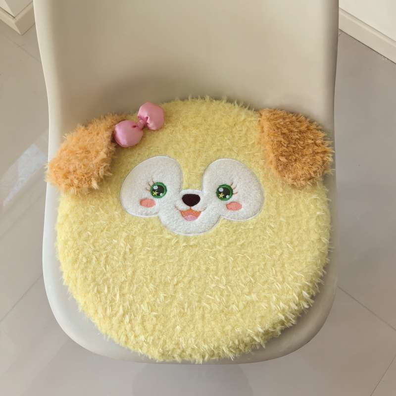 クッション もこもこ動物キャラクタークッション