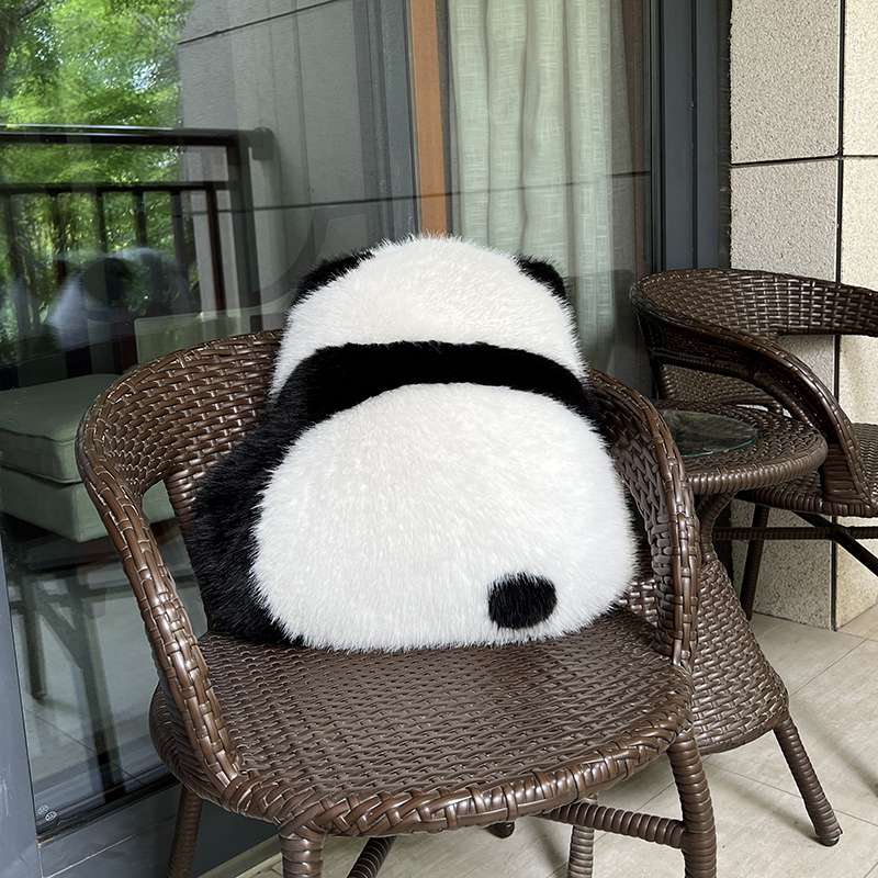 クッション もちもちパンダのぬいぐるみクッション