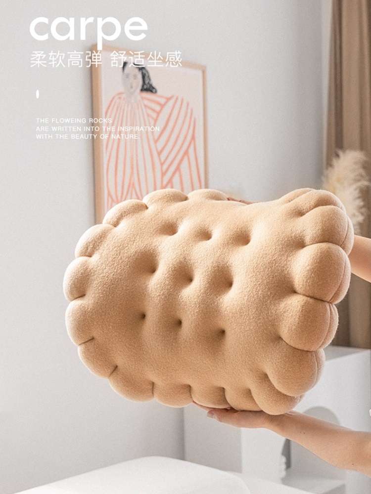 クッション ビスケットクッション - 甘い夢のお供