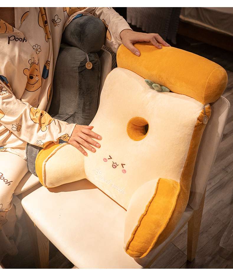 クッション もちもち背もたれクッション
