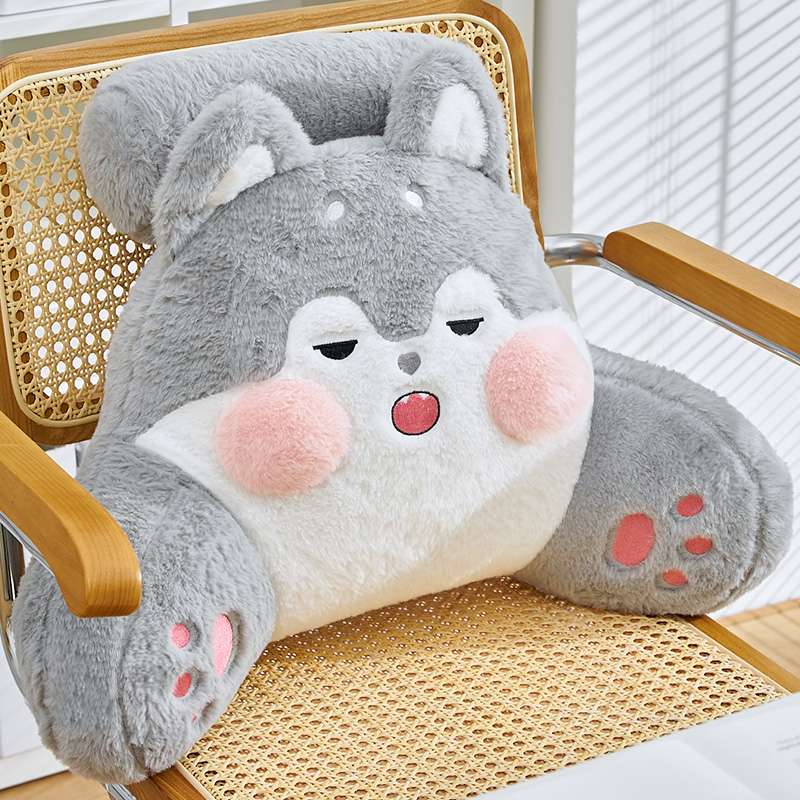 クッション もちもちキャラクター背もたれクッション