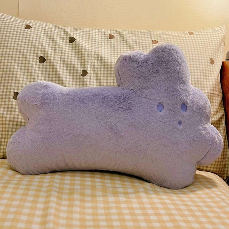 クッション もこもこ雲の表情クッション