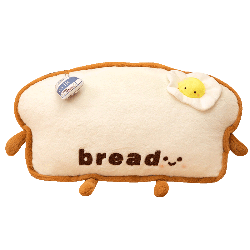 クッション トースト型ふわふわクッション