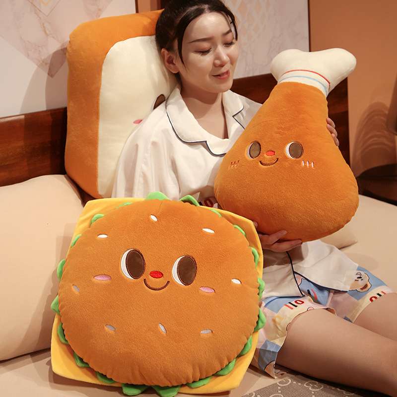 クッション ごちそうスマイル 食べ物クッション