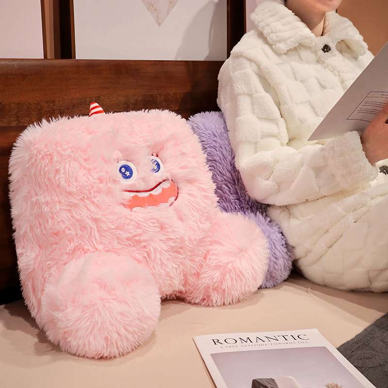 クッション もちもちモンスター型クッション椅子