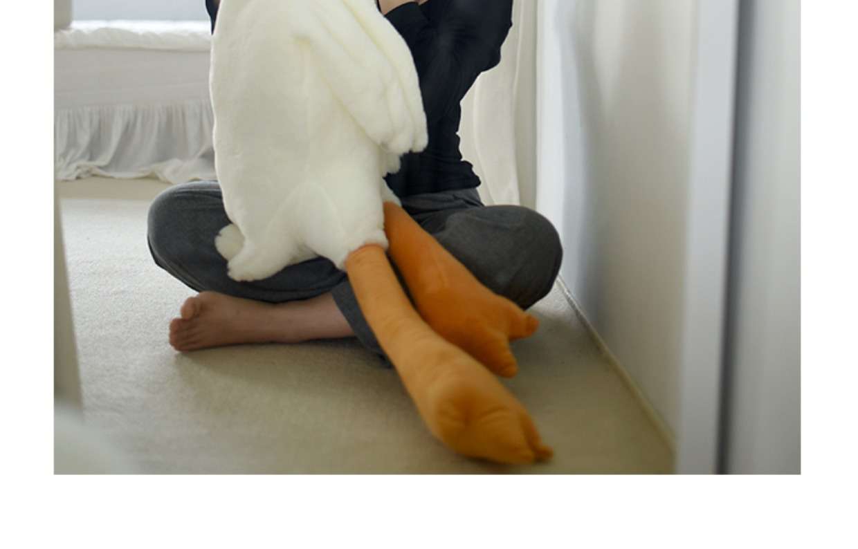 クッション クッション ほのぼの白鳥の抱き枕
