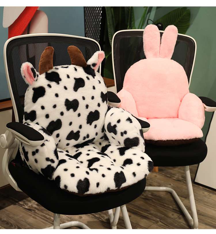 クッション ふわもこ動物デザインチェアクッション