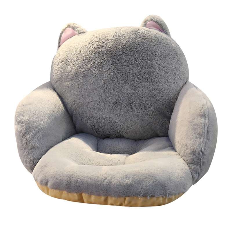 クッション もふもふ動物型座椅子クッション