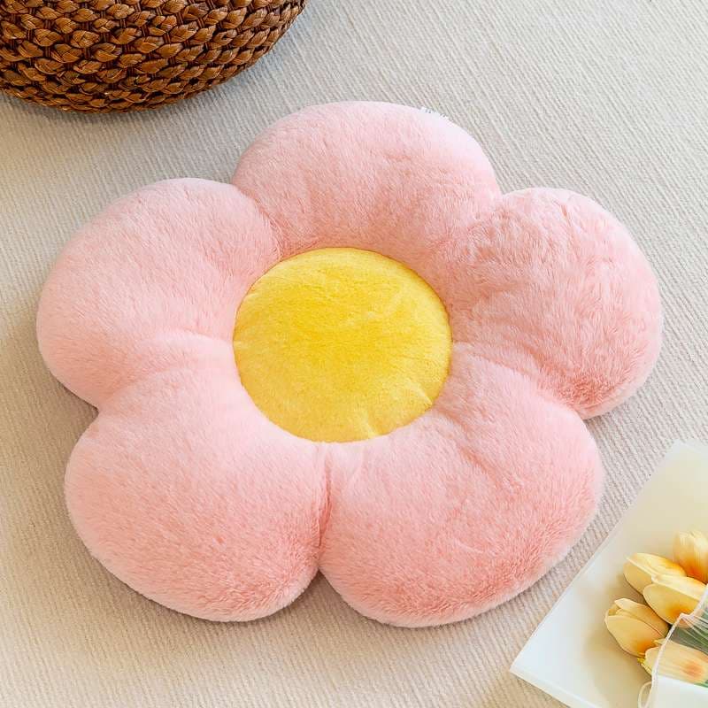 クッション お花型ぬいぐるみクッション