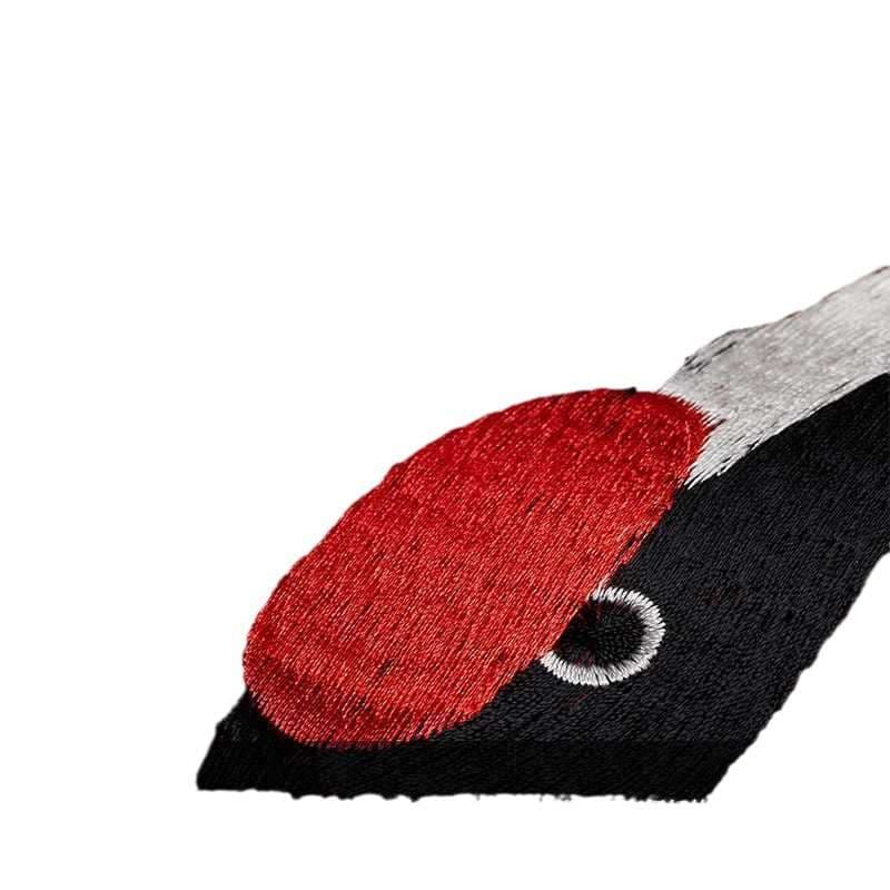 クッション 雅やか鶴刺繍クッション 和風インテリアの逸品